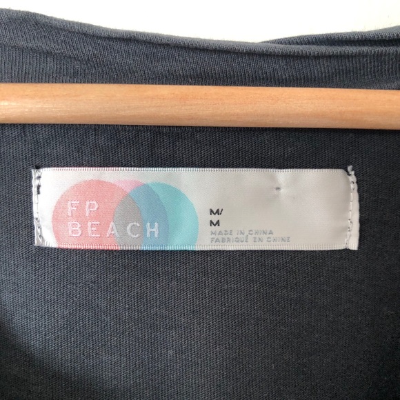 FP Beach Free People Sweetness Ruffle Tunic Top - Picture 9 of 11